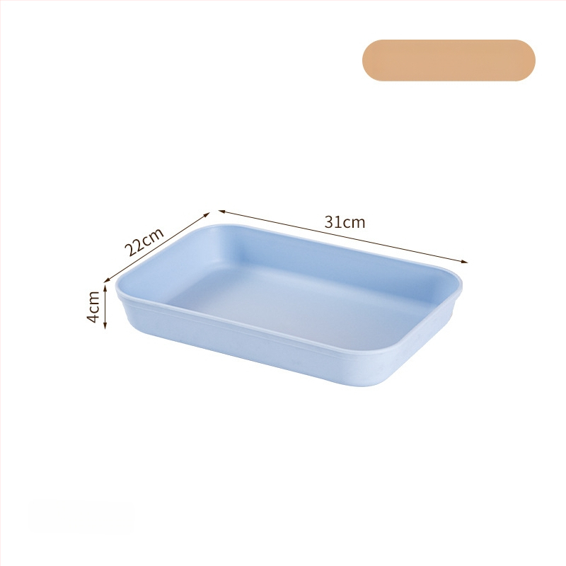 PP kvadratna pladnja – moderni minimalistički stil, nije prikladna za mikrovalnu pećnicu, mogućnost prilagodbe logom