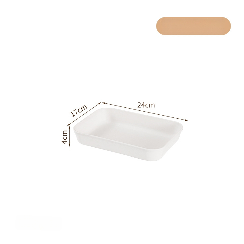 PP kvadratna pladnja – moderni minimalistički stil, nije prikladna za mikrovalnu pećnicu, mogućnost prilagodbe logom