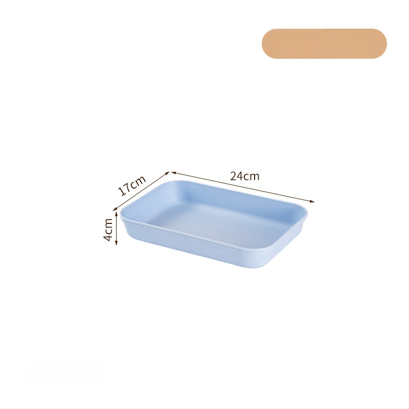 PP kvadratna pladnja – moderni minimalistički stil, nije prikladna za mikrovalnu pećnicu, mogućnost prilagodbe logom