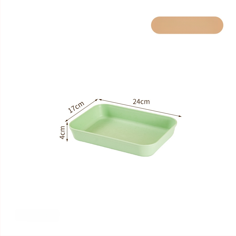 PP kvadratna pladnja – moderni minimalistički stil, nije prikladna za mikrovalnu pećnicu, mogućnost prilagodbe logom