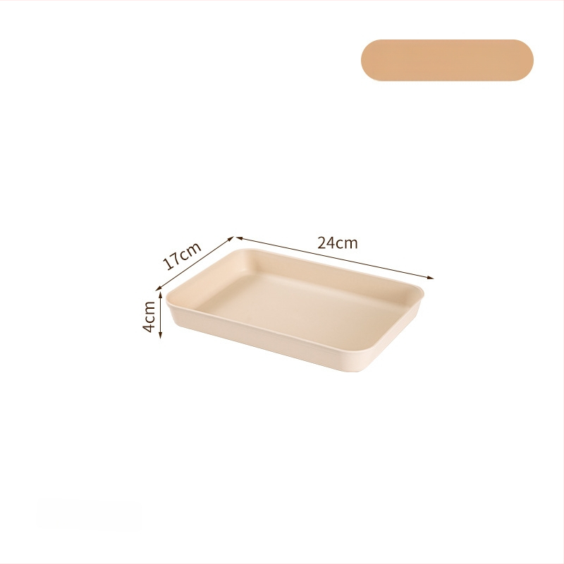 PP kvadratna pladnja – moderni minimalistički stil, nije prikladna za mikrovalnu pećnicu, mogućnost prilagodbe logom