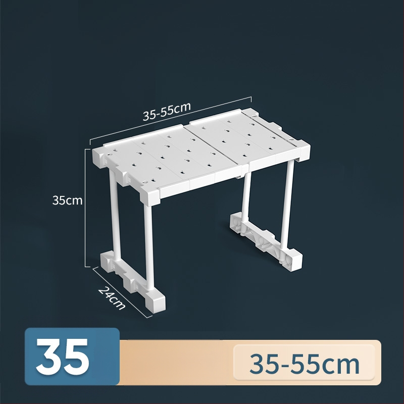 Plastikust garderoobi organiseerija 7 kihiga vaheseintega riiete ja kingade jaoks, laualine paigaldus