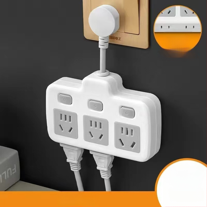 Hongting maitinimo juosta su kabeliu, 10A, 220-250V, 2500W, PVC korpusas, jungtis