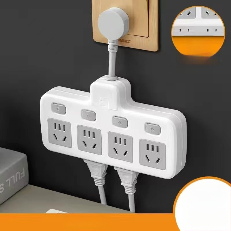 Hongting maitinimo juosta su kabeliu, 10A, 220-250V, 2500W, PVC korpusas, jungtis