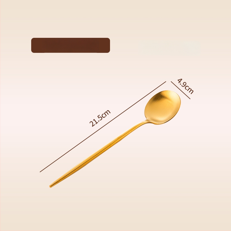 Thread Rabbit Sada nožov, vidličiek a lyžíc z 304 nerezovej ocele — zrkadlové leštenie, jednofarebný dizajn, moderný minimalistický štýl