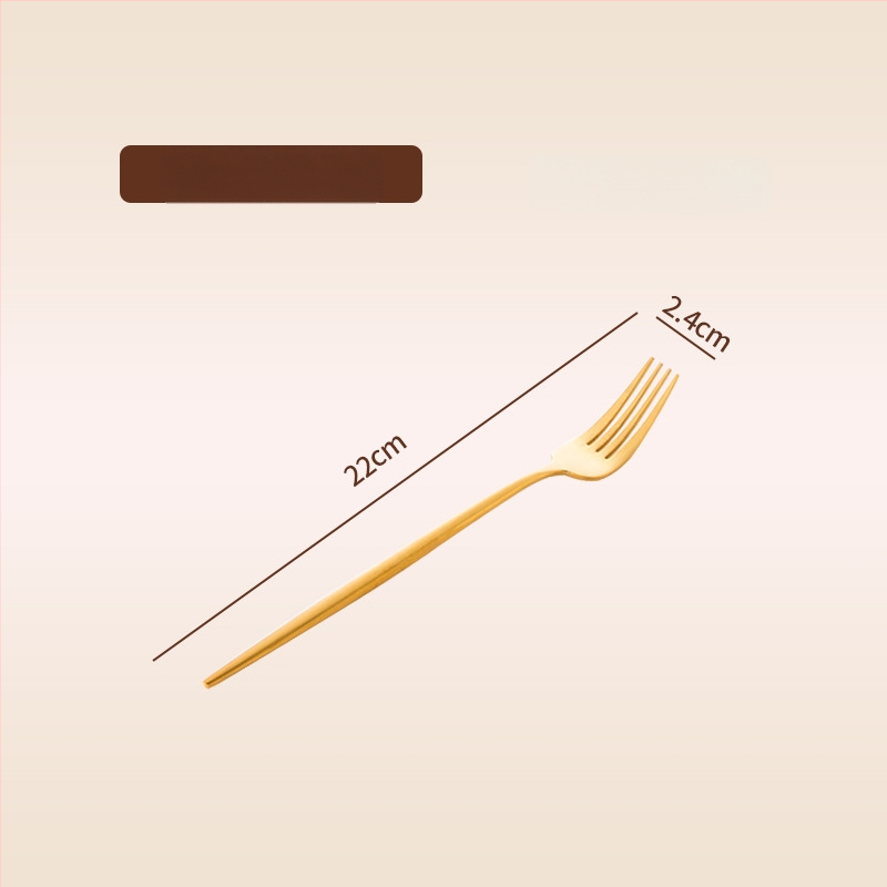 Thread Rabbit Sada nožov, vidličiek a lyžíc z 304 nerezovej ocele — zrkadlové leštenie, jednofarebný dizajn, moderný minimalistický štýl