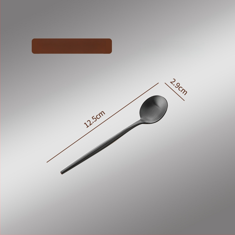 Thread Rabbit Sada nožov, vidličiek a lyžíc z 304 nerezovej ocele — zrkadlové leštenie, jednofarebný dizajn, moderný minimalistický štýl