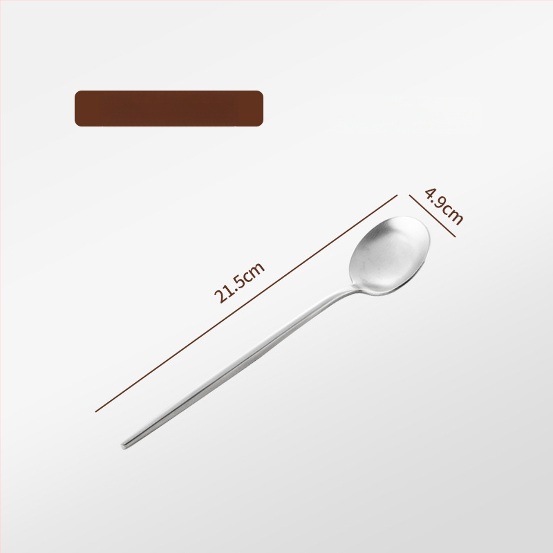 Thread Rabbit Sada nožov, vidličiek a lyžíc z 304 nerezovej ocele — zrkadlové leštenie, jednofarebný dizajn, moderný minimalistický štýl