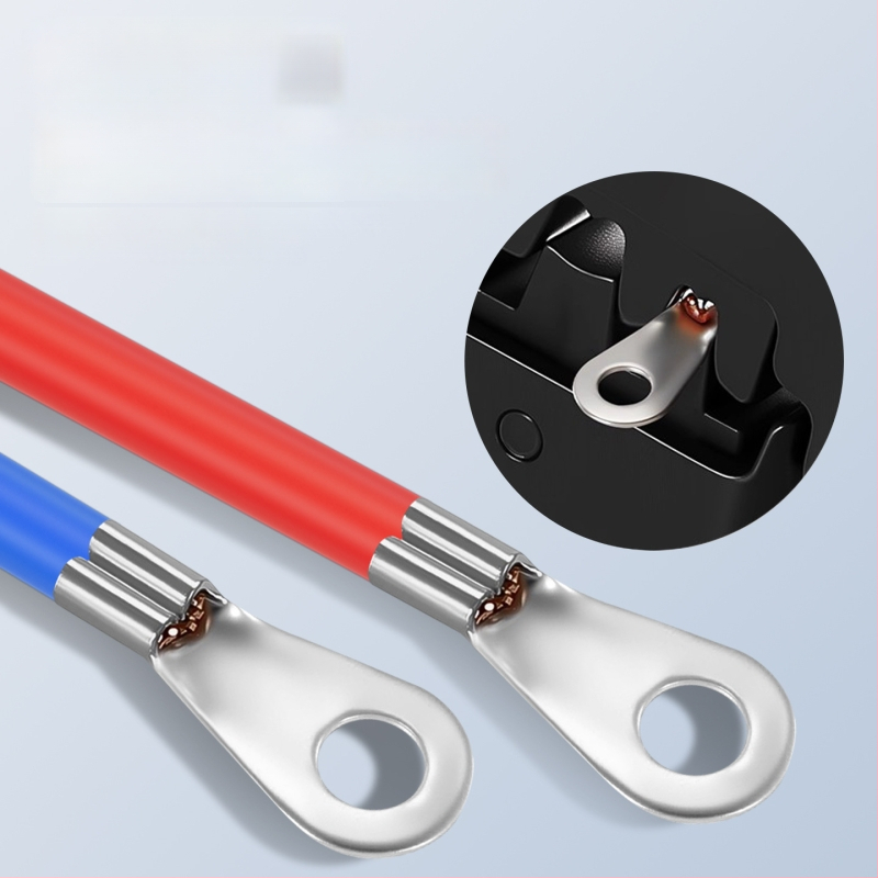 OT4-5 krimptterminālis apaļa kailā galva, O tips, atvērts deguns