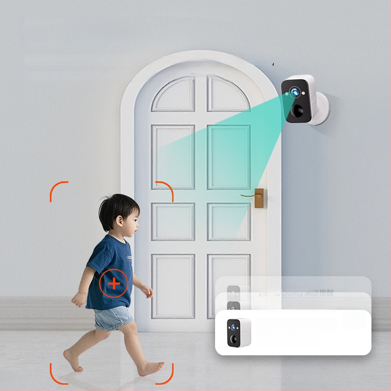 Gudra kamera ar 16 mm platleņķa objektīvu, 5MP izšķirtspēja, ārējai lietošanai, attālināta vadība ar mobilo lietotni, nakts redze