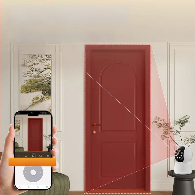 Gudra bezvadu kamera 1080p, 4G bez datiem, Nakts redzamība, Vadība ar mobilo lietotni, Iekštelpu izmantošana