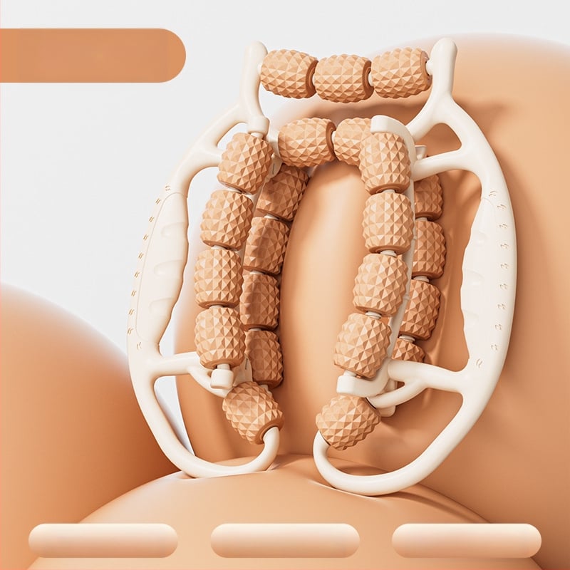 Guipaishi masáž na nohy s ABS valčekom a kruhovým klipom pre zoštíhlenie stehien a uvoľnenie svalov nôh — Joga doplnky