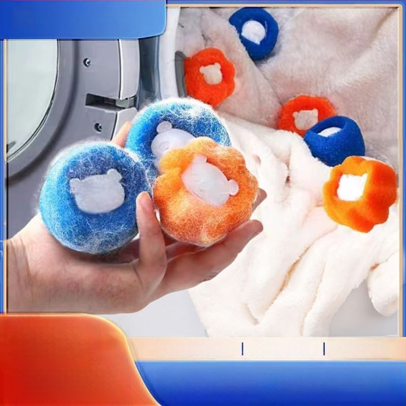 Mazgāšanas mašīnas pūku noņemšanas bumba - sūklis materiāls, zīmols Jiawei, modelis NZ12345, kategorija Lint Roller / Hair Remover