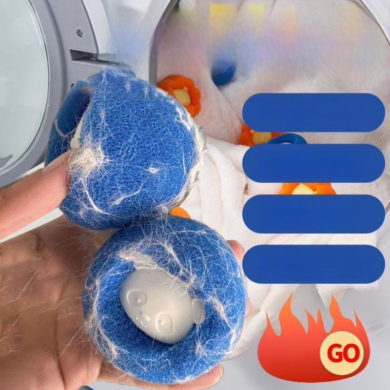 Mazgāšanas mašīnas pūku noņemšanas bumba - sūklis materiāls, zīmols Jiawei, modelis NZ12345, kategorija Lint Roller / Hair Remover