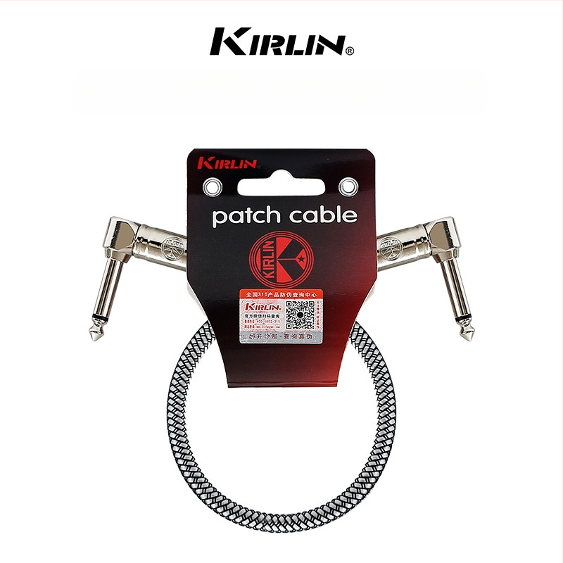 KIRLIN Gitāras kabelis, modelis IWCC-203PN-0.3M, mūzikas instrumentiem, spēcīga trokšņa samazināšana