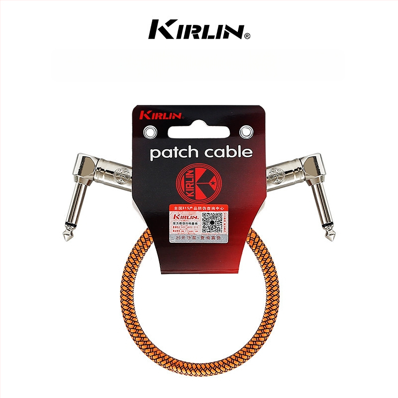 KIRLIN Gitāras kabelis, modelis IWCC-203PN-0.3M, mūzikas instrumentiem, spēcīga trokšņa samazināšana