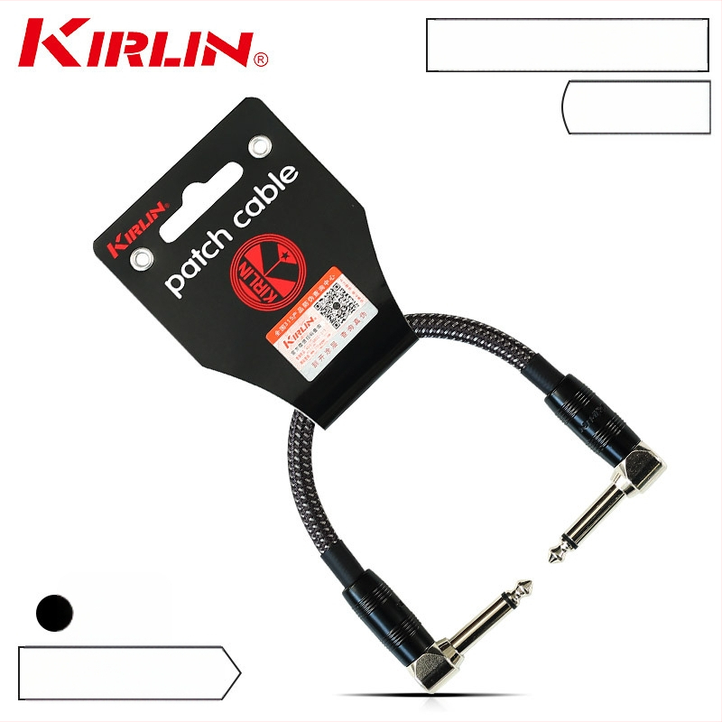 KIRLIN Gitāras kabelis, modelis IWCC-203PN-0.3M, mūzikas instrumentiem, spēcīga trokšņa samazināšana