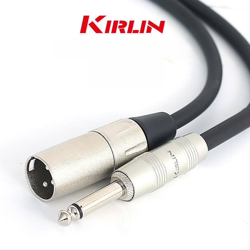 KIRLIN Mūzikas instrumenta kabelis MP-481PR/MP-482PR Gitārām un Mikrofona savienojumiem