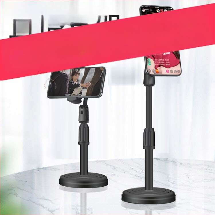 Stalo telefono laikiklis su planšetiniu palaikymu, Bluetooth Selfie, teleskopinė reguliacija, plastikas — Fan Ling