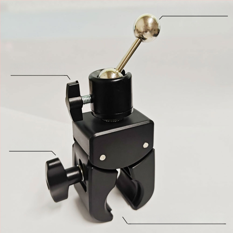 Chi Deshun Telefono laikiklis su spaustuku, plastikinis, karikatūrinis stilius, pritaikymas prieinamas