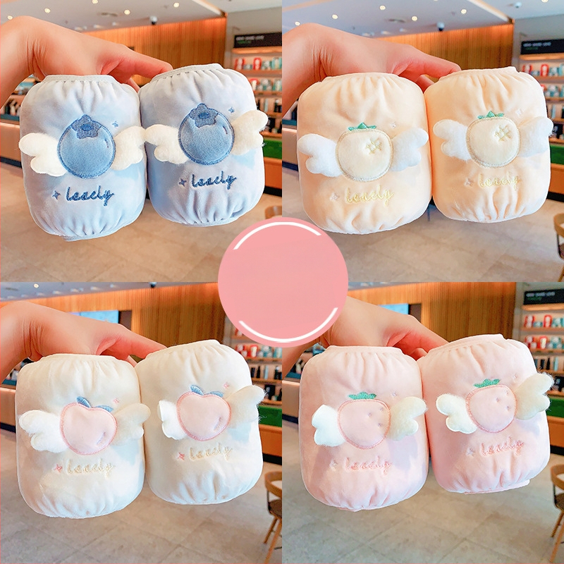 Beebi varrukasti mansetid – Kumquat nailon, soe, talvel lastele