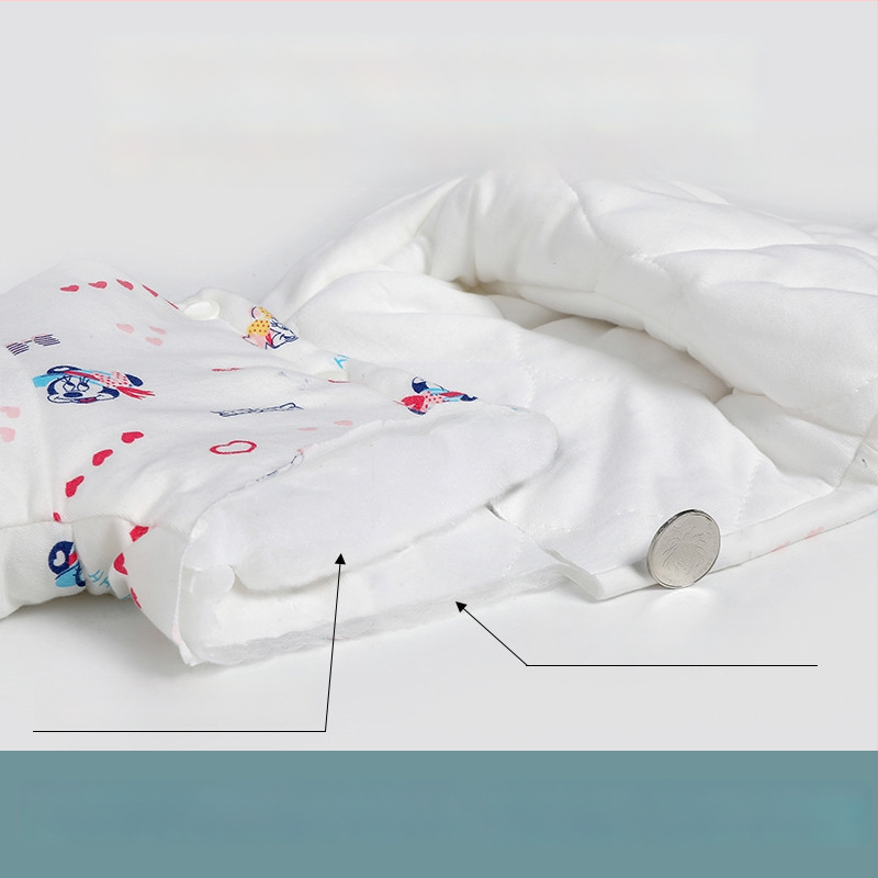 Protecție pentru umeri din bumbac, vestă călduroasă îngroșată pentru nou-născuți, toamnă-iarnă