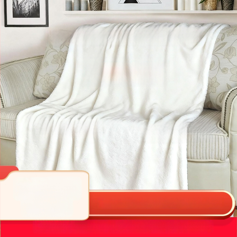 Deka na šlofík s personalizovaným digitálnym potlačom, dvojstranná flanelová deka, 100% polyester, hmotnosť 250 g, možnosť prispôsobenia