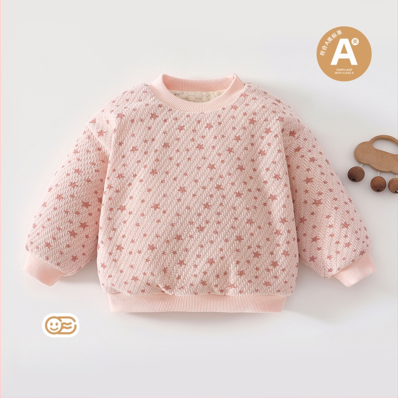 Laste paks jacquard džemper, unisex, 3–8 aastat, pikkade varrukatega