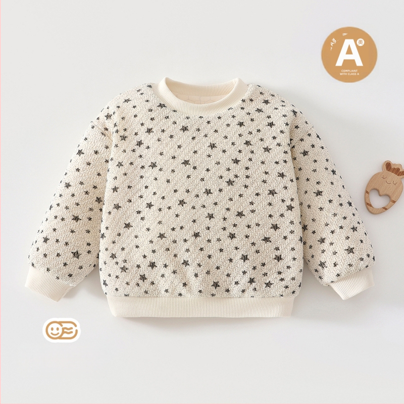 Laste paks jacquard džemper, unisex, 3–8 aastat, pikkade varrukatega