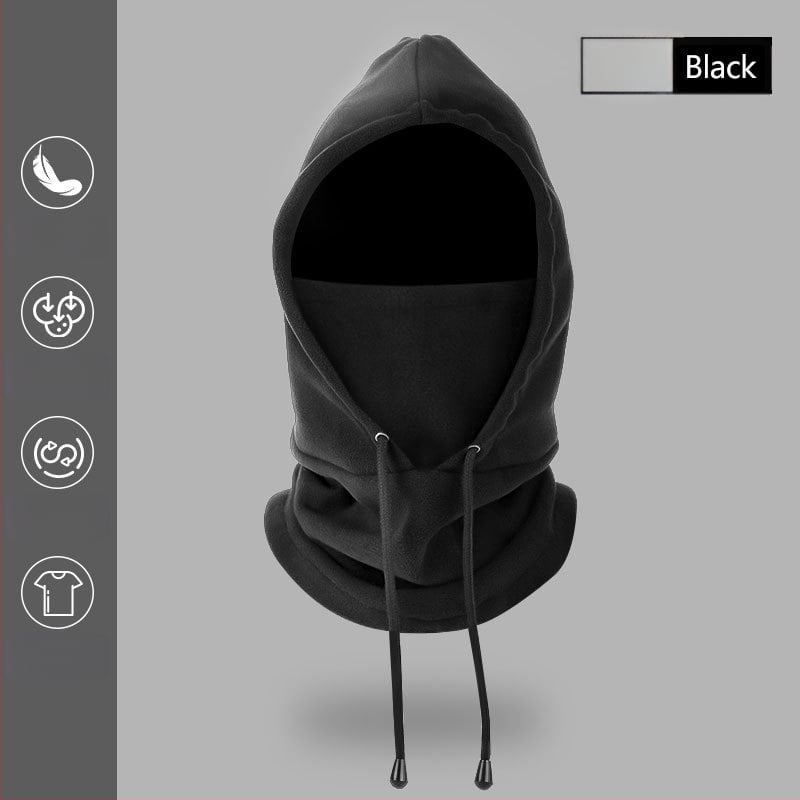 Extreme lovagló balaclava, poliészter, uniszex, téli teljes arcmaszk, testre szabható
