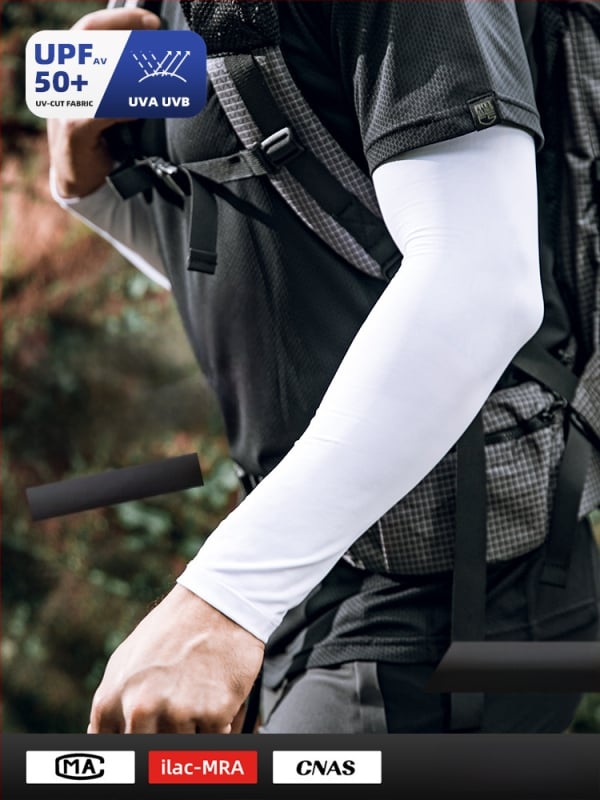 Neilon UV käsivarre mansetid, vaba lõige, jää-silk kangas, 81–95% neilonisisaldus, 2023 kevad