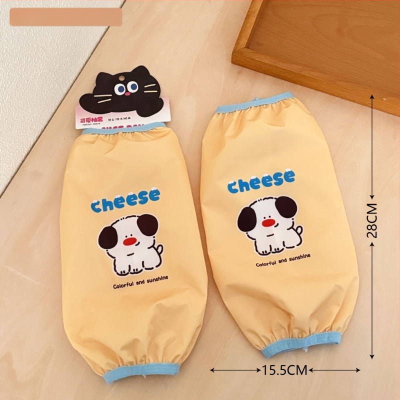 Rokas piedurknes ar karikatūras rakstu – ūdensizturīgas, traipu noturīgas, poliestera šķiedra, ziemas un rudens lietošanai