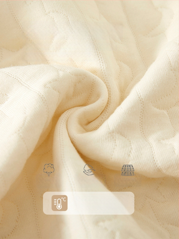 Lastel kvilīt vest 100% puuvillast, polüestervooder ja täidis, unisex, nööpidega ühel real, kevadeks, sügiseks ja talveks