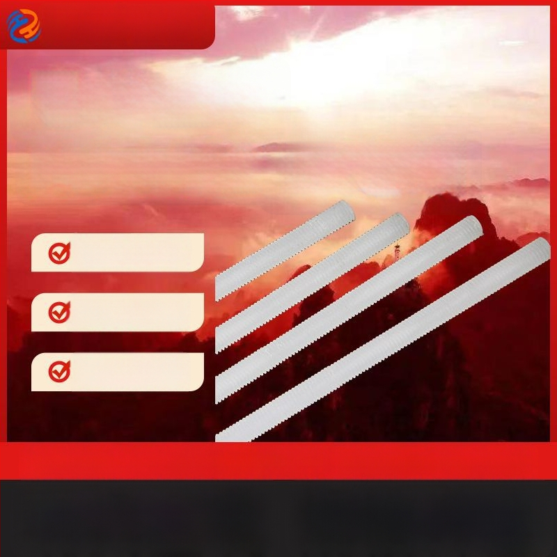 Haohui nylónový skrutkový tyč, plný závit, izolovaný, dvojstranný koniec, GB/T17587.3-2018