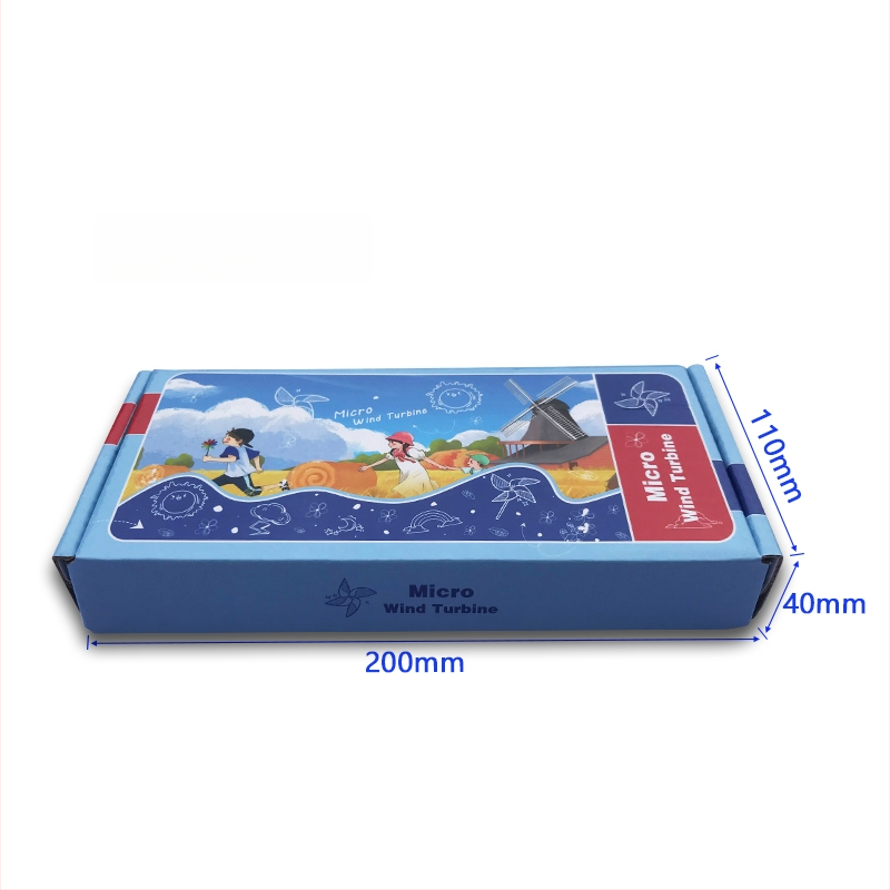 Mini generator eolian cu LED, fără bază, model demonstrativ educațional — Nr. articolului: F7568M9S99M77J