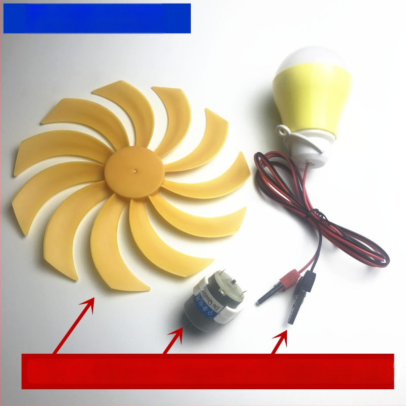 Generator eolian 36W DC, mini, 12-24V, motor cu magnet permanent, axă verticală