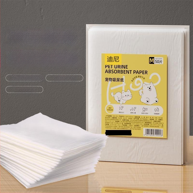 Vienreizējās lietošanas suņa urīna absorbcijas papīrs Teddy — urīnbarjera, netkants materiāls