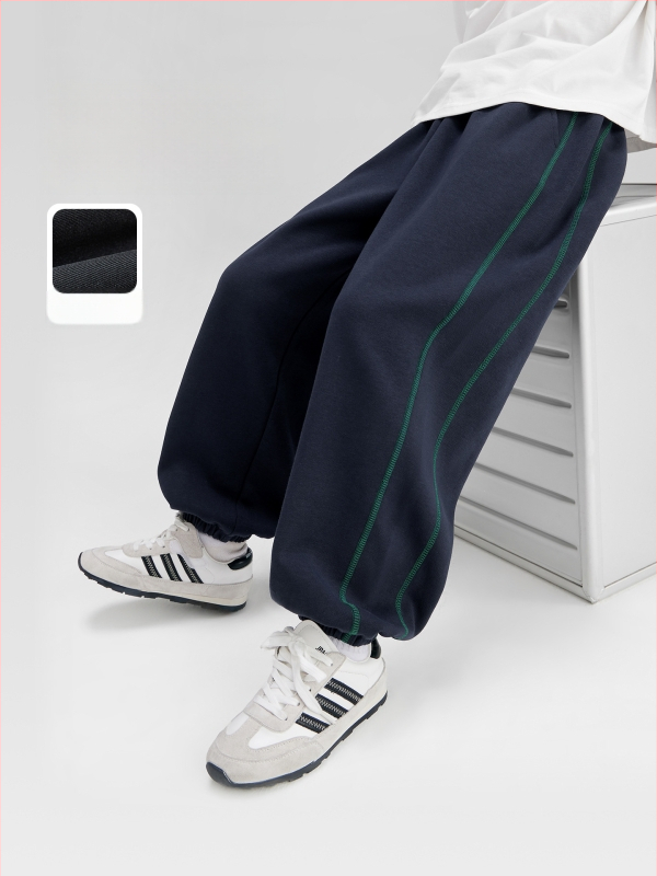 Left West poiste casual puuvillased pikad püksid elastse vööga, 56% puuvill