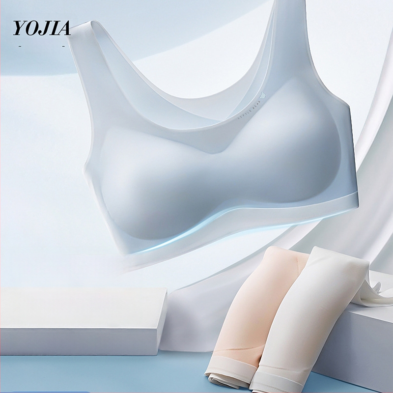 YOJIA Meitenēm – attīstības posms 2 krūšturis, poliestera terry audums, sporta top bērniem, vecums 8+ gadi, augums virs 140 cm, visas sezonas