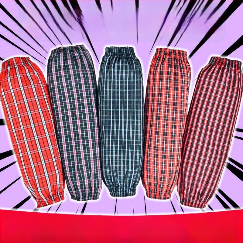 Unisex kokvilnas roku sargs ar ģeometrisku rakstu un anti piesārņojuma druku