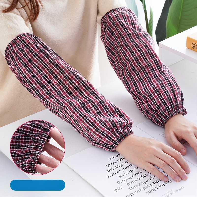 Unisex kokvilnas roku sargs ar ģeometrisku rakstu un anti piesārņojuma druku