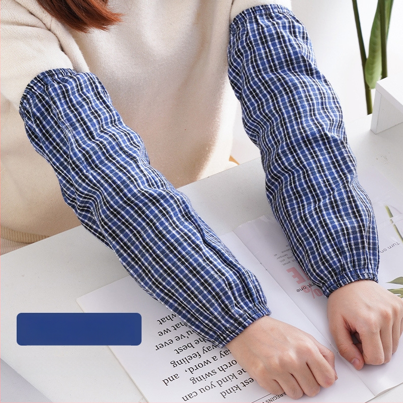 Unisex kokvilnas roku sargs ar ģeometrisku rakstu un anti piesārņojuma druku