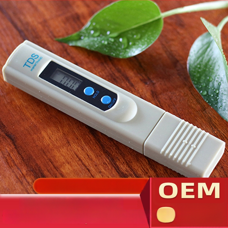 Dviejų mygtukų klasikinis vandens kokybės testavimo rašiklis, TDS-2, 0–9990 ppm, tikslumas 1 ppm, maitinimas 3V, nešiojamas TDS analizatorius