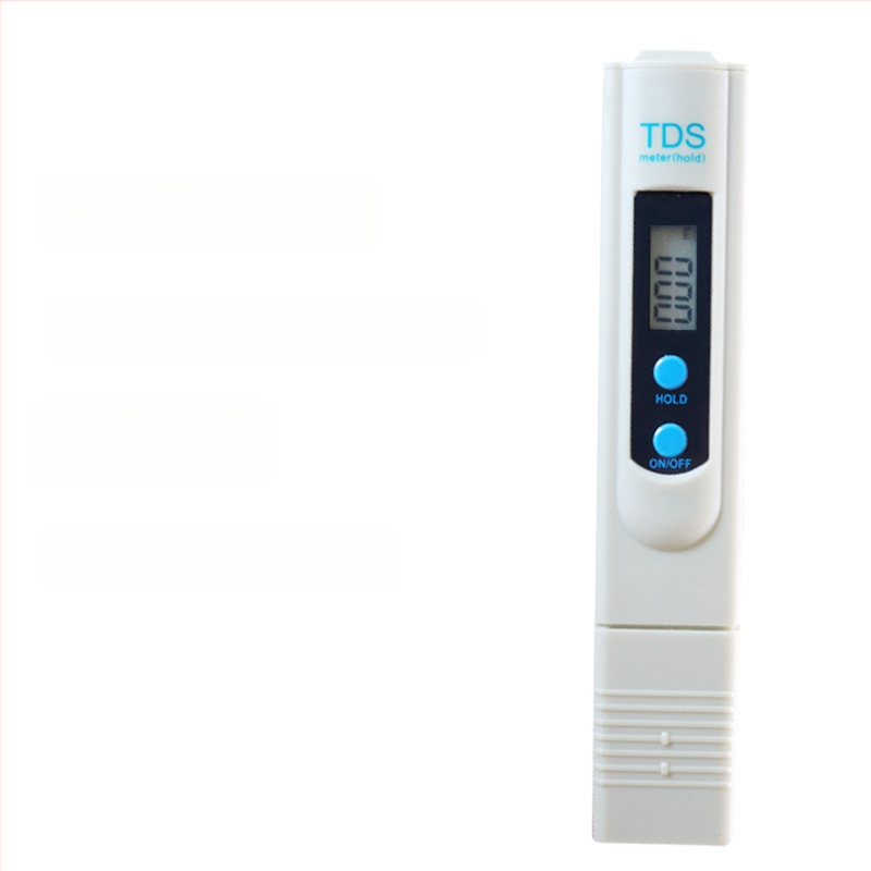 Dviejų mygtukų klasikinis vandens kokybės testavimo rašiklis, TDS-2, 0–9990 ppm, tikslumas 1 ppm, maitinimas 3V, nešiojamas TDS analizatorius