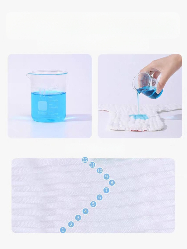 Mu Mu Bear medvilnės marlės sauskelnių kelnaitės su karikatūrų spauda, skalbiamos, tinkamos 9–18 kg