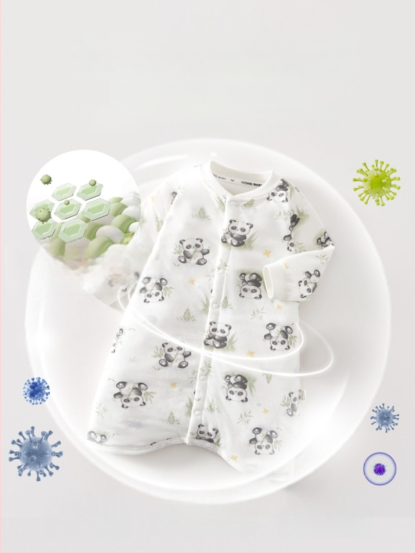 Kūdikio ir mažų vaikų miego maišelis, pastovi temperatūra, storas medvilnės audinio išorė su medvilnine įdaga, poliesterio užpildas, animacinis raštas, tinkamas žiemai pavasariui rudeniui, naujagimiams iki 3 metų