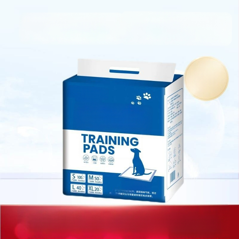 Klingbell Suņu un kaķu urīna paliktnis, vienreizējā absorbējošā paliktnis, iepakojumā 100 gab., Materiāli: netīkots audums; ūdens absorbējošs polimērs; PE plēve