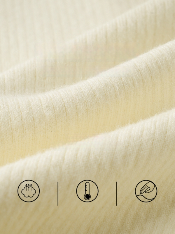 Vaikų megztinis Korėjiečių stiliaus, Nailonas/Poliamidas, Megztinis per galvą, Apvalus kaklo iškirpimas