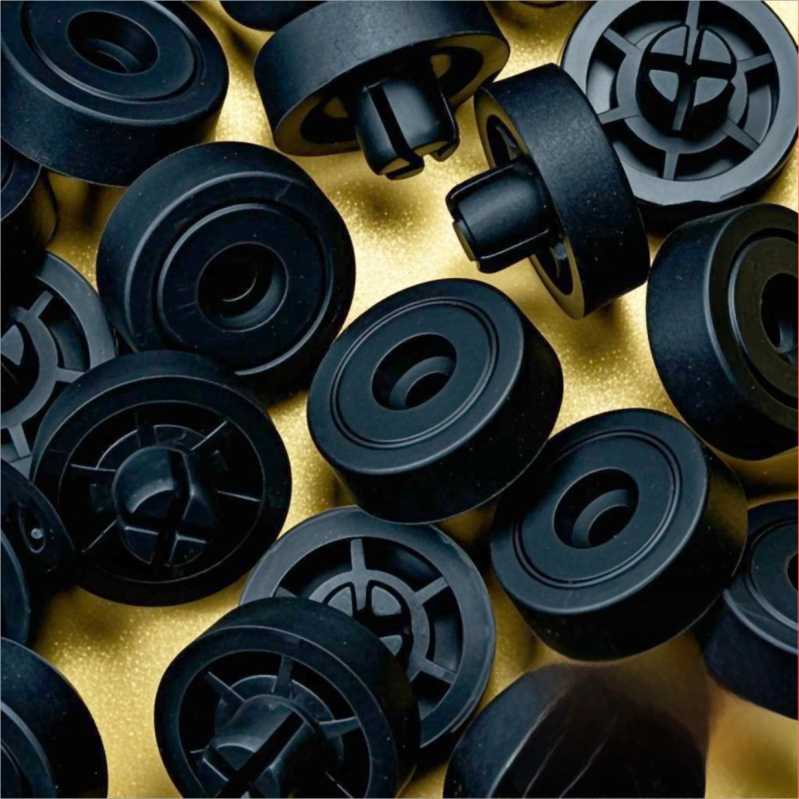 Latch-Tip Podložak za Stopalo, Plastična Šasija Pad, Mekane Gumene Podloge Za Stroj — Protuklizno, Otporno na Udarce, Izolirano, Plug-In