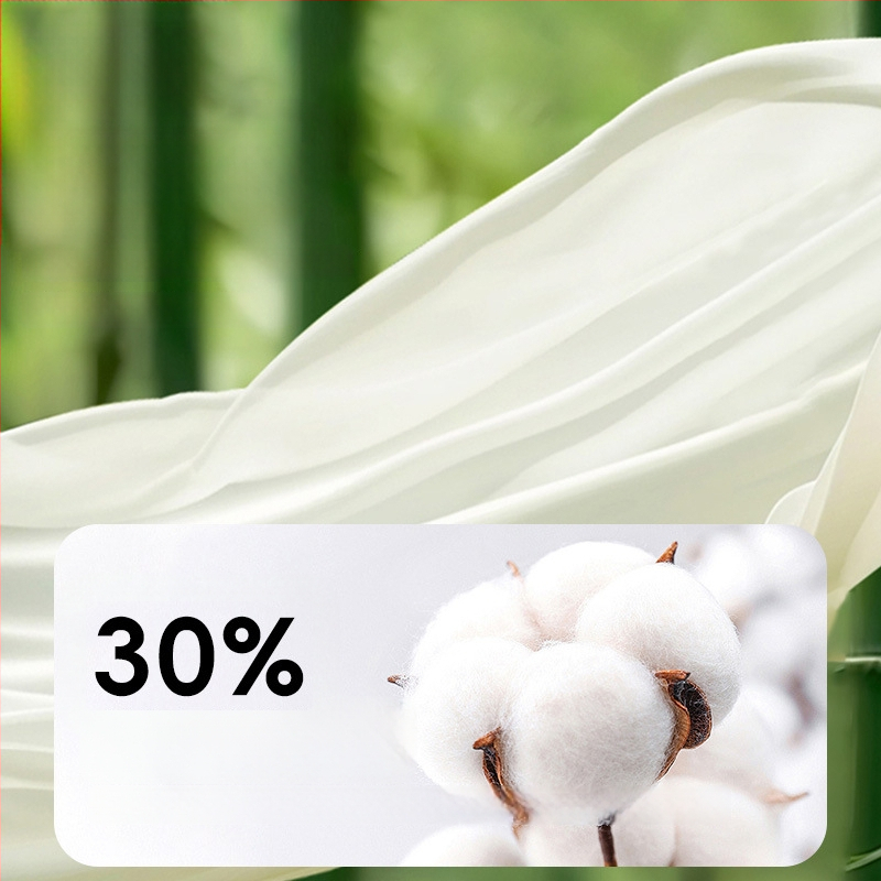 Kūdikių miegamojo užvalkalas su šešiais bambuso pluošto sluoksniais, viengabals pižamos dizainas su atskirtais kojomis, medvilnės mišinio audinys su medvilnės pluošto įlietu, karikatūrų raštas, dervos užtrauktukas